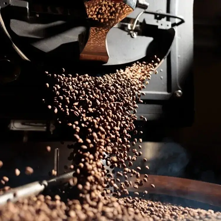 Coffee roasting process